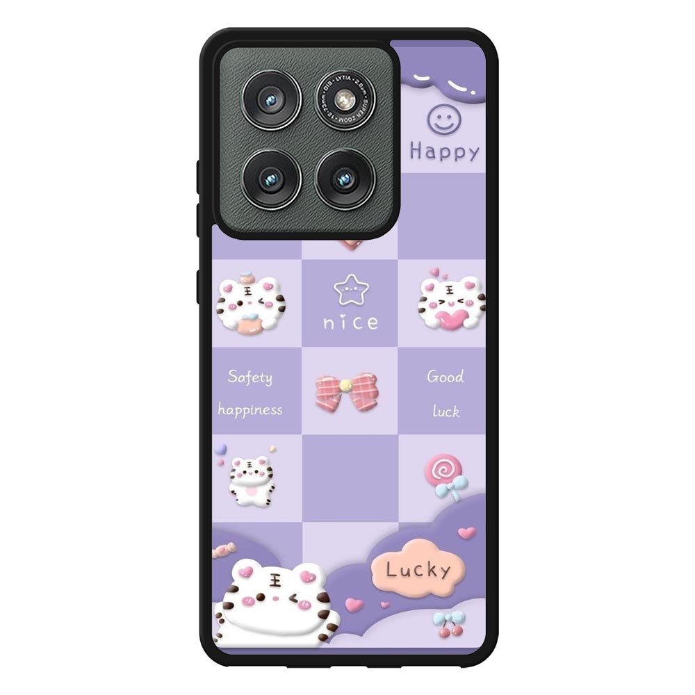 nice cat FLN0110 Motorola Moto Edge 2025 Case
