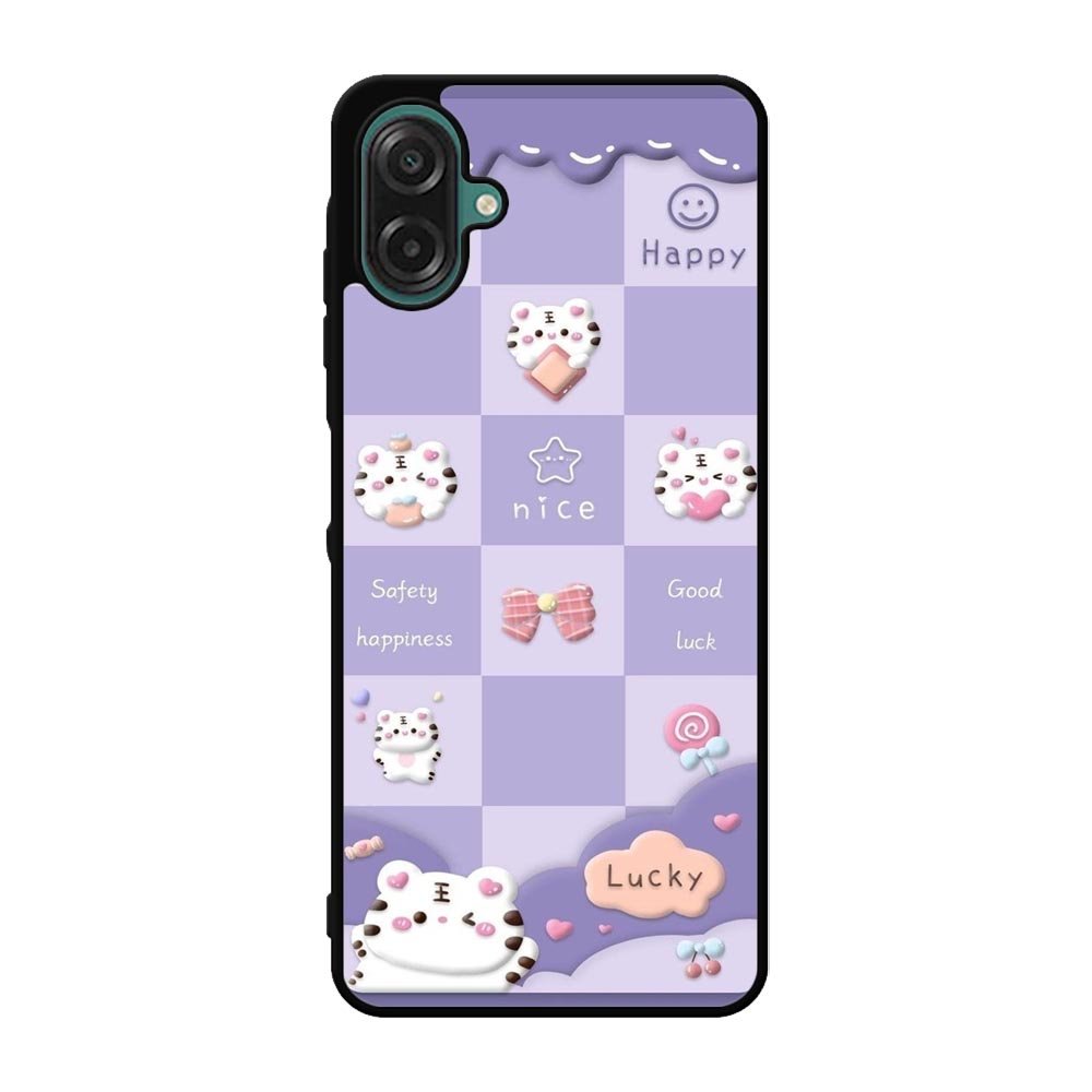 nice cat FLN0110 Samsung Galaxy A07 Case