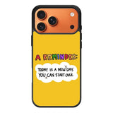 A reminder FLN0118 iPhone 17 Pro Max Case