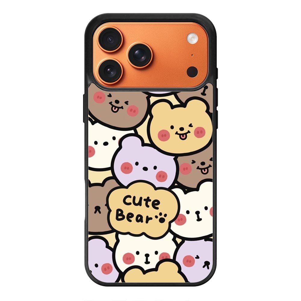 Cute bear FLN0121 iPhone 17 Pro Max Case