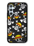 One Piece Straw Hat Pirates Logo Dark Samsung Galaxy A14 5G Case QC10993