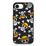 One Piece Straw Hat Pirates Logo Dark iPhone 16e Case OV10993
