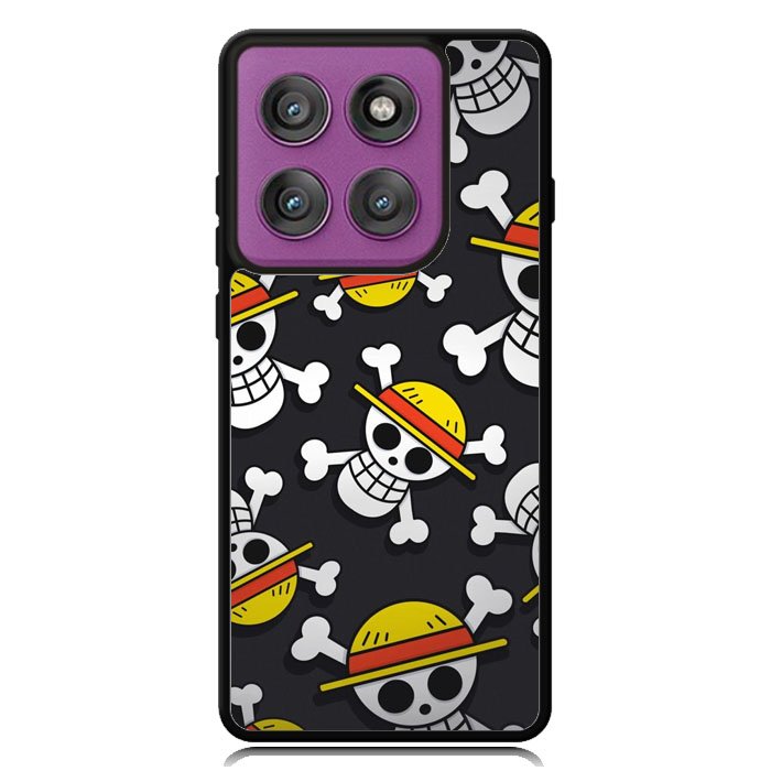 One Piece Straw Hat Pirates Logo Dark Motorola Moto Edge 2025 | Moto Edge 60 Fusion | Moto Edge 60 Pro Case OV10993