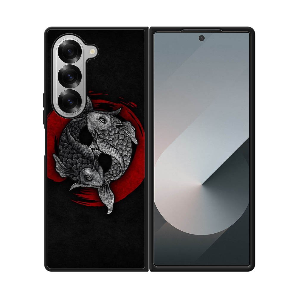 Fish japanese Samsung Galaxy Z Fold 7 5G Case QC11086