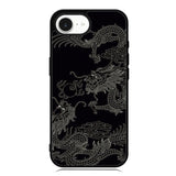 Dragon black and white iPhone 16e Case OV11078