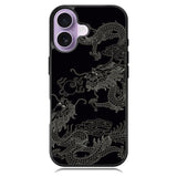 Dragon black and white iPhone 17 Case OV11078