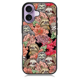 Sloth Flower iPhone 17 Case OV11030