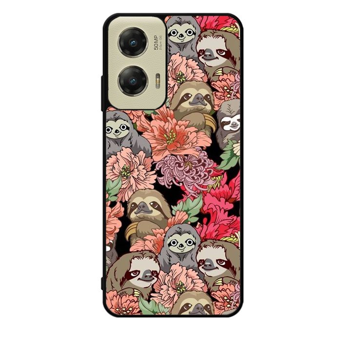 Sloth Flower Motorola Moto G Stylus 5G 2024 Case OV11030