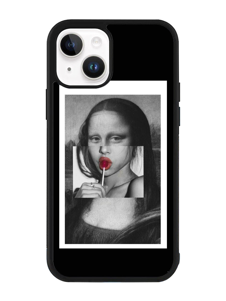 Aesthetic Art Mona lisa iPhone 14 Plus Case QC11232