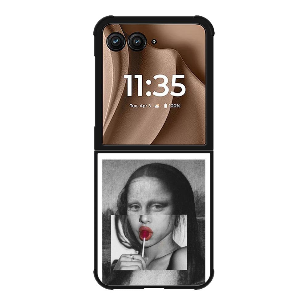 Aesthetic Art Mona lisa Motorola Moto RAZR Plus 2025 Case OV11232