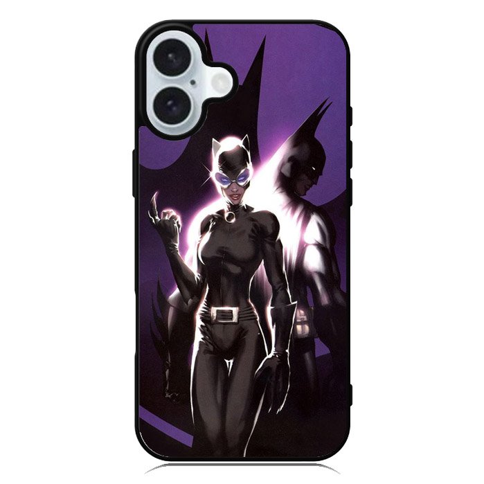 Batman and Catwoman iPhone 16 Case QC11153