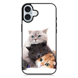 Cat Cute iPhone 16 Case QC11192