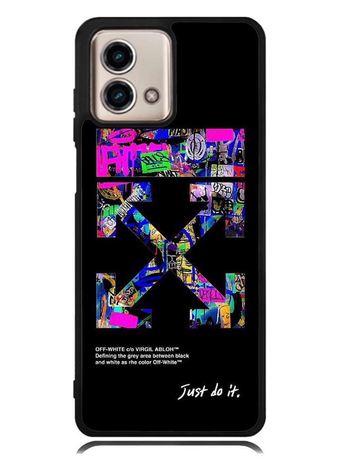 Off White Motorola Moto G Stylus 5G 2023 Case OV10989