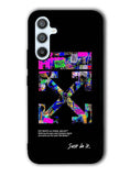 Off White Samsung Galaxy A14 5G Case QC10989