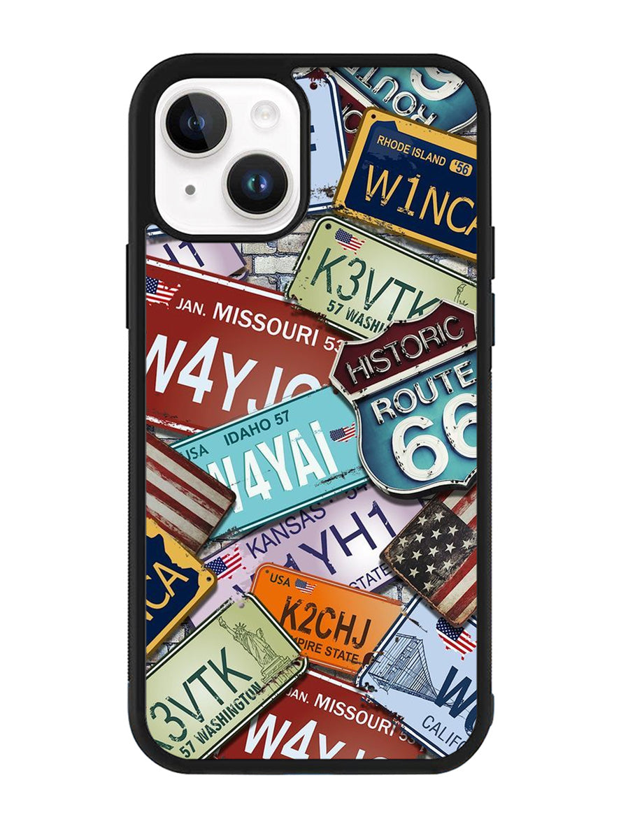 route 66 iPhone 14 Case QC11017