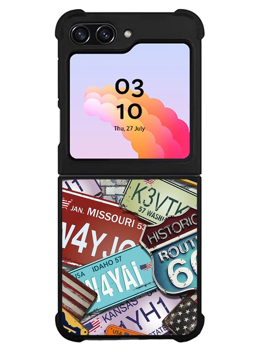route 66 Samsung Galaxy Z Flip 5 5G 2023 Case OV11017
