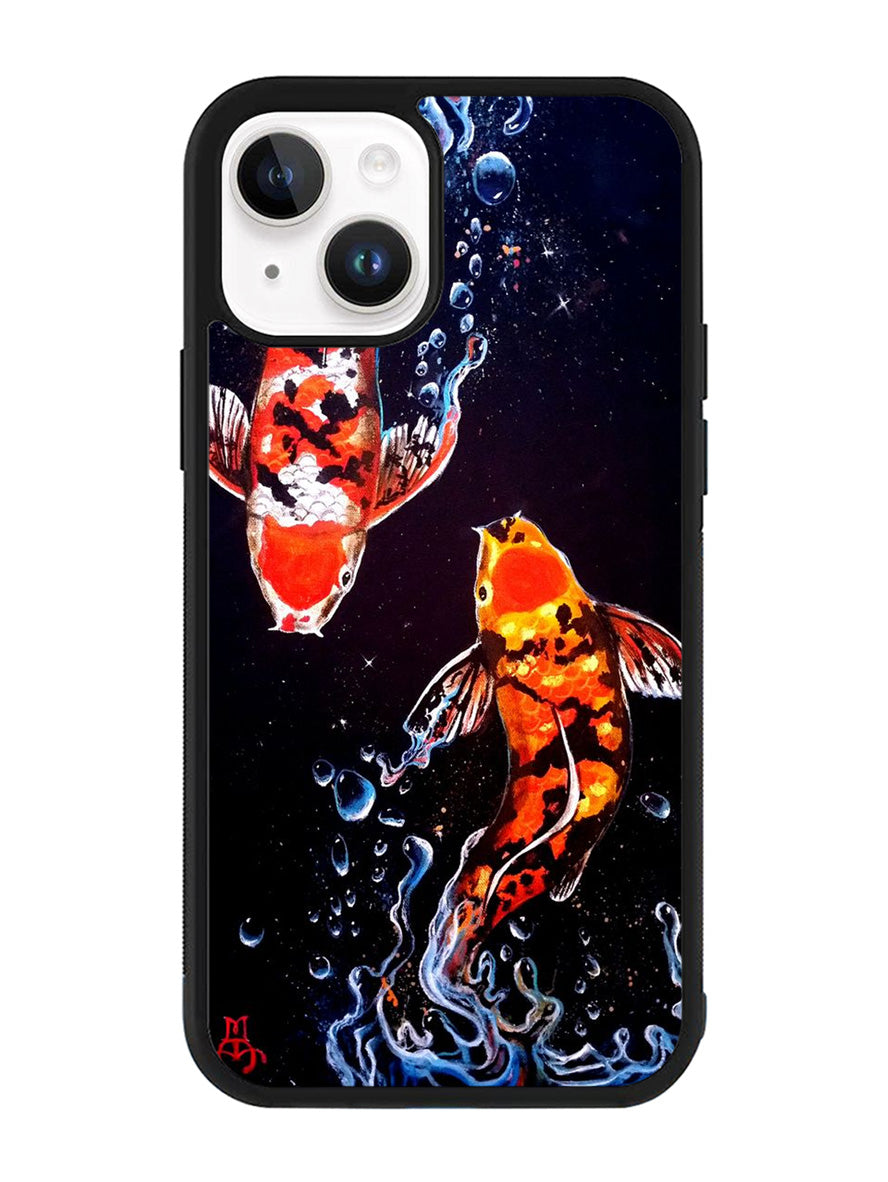 Fish koi iPhone 14 Case QC11087