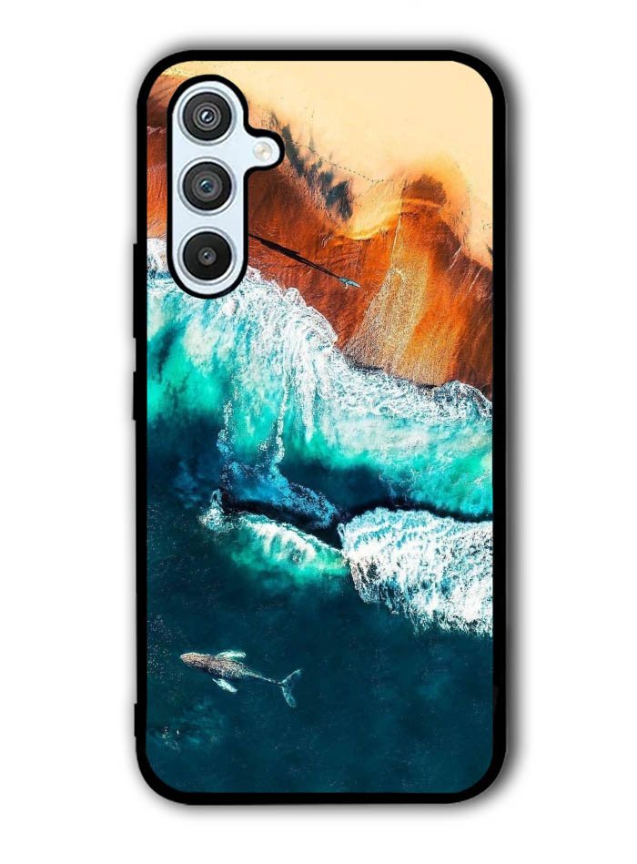 Wave painting Samsung Galaxy A14 5G Case QC10951
