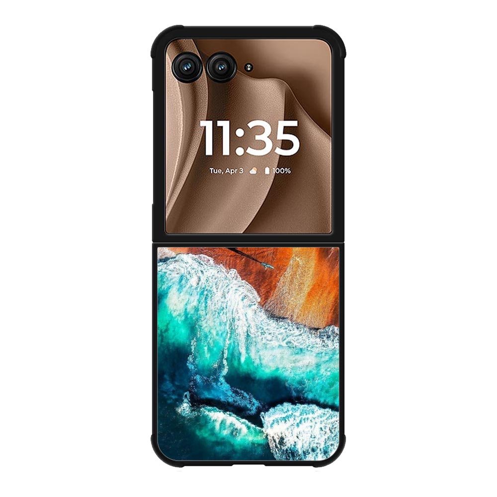 Wave painting Motorola Moto RAZR Plus 2025 Case OV10951