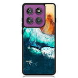 Wave painting Motorola Moto Edge 2025 | Moto Edge 60 Fusion | Moto Edge 60 Pro Case OV10951