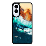 Wave painting Samsung Galaxy S25 Edge 5G Case OV10951