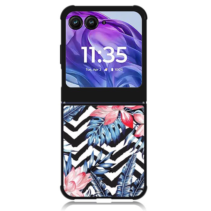 Tropical flower Motorola Moto Razr Plus 2024 , Moto Razr+ 2024 Case OV10947