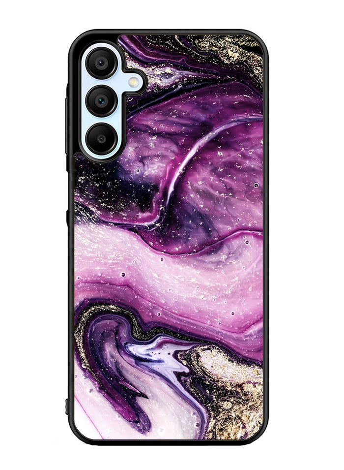 marble purple Samsung Galaxy A15 5G Case OV10964