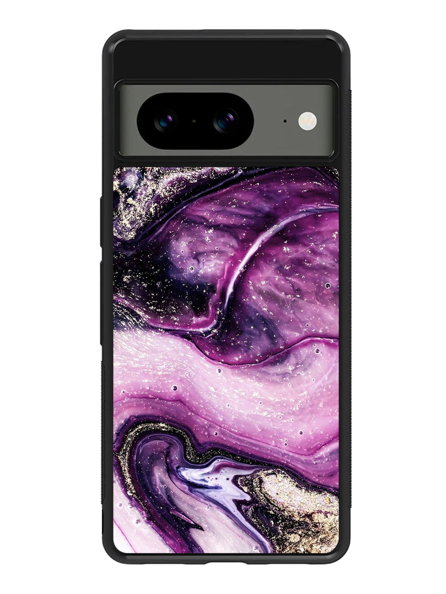 marble purple Google Pixel 8A Case QC10964