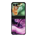 marble purple Motorola Moto RAZR 2025 Case OV10964