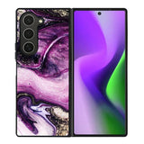 marble purple Samsung Galaxy Z Fold 6 5G 2024 Case OV10964