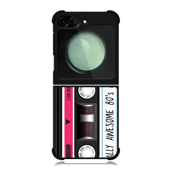 cassette tape pink Samsung Galaxy Z Flip 6 5G 2024 Case OV11190