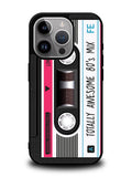 cassette tape pink iPhone 15 Pro Max Case OV11190