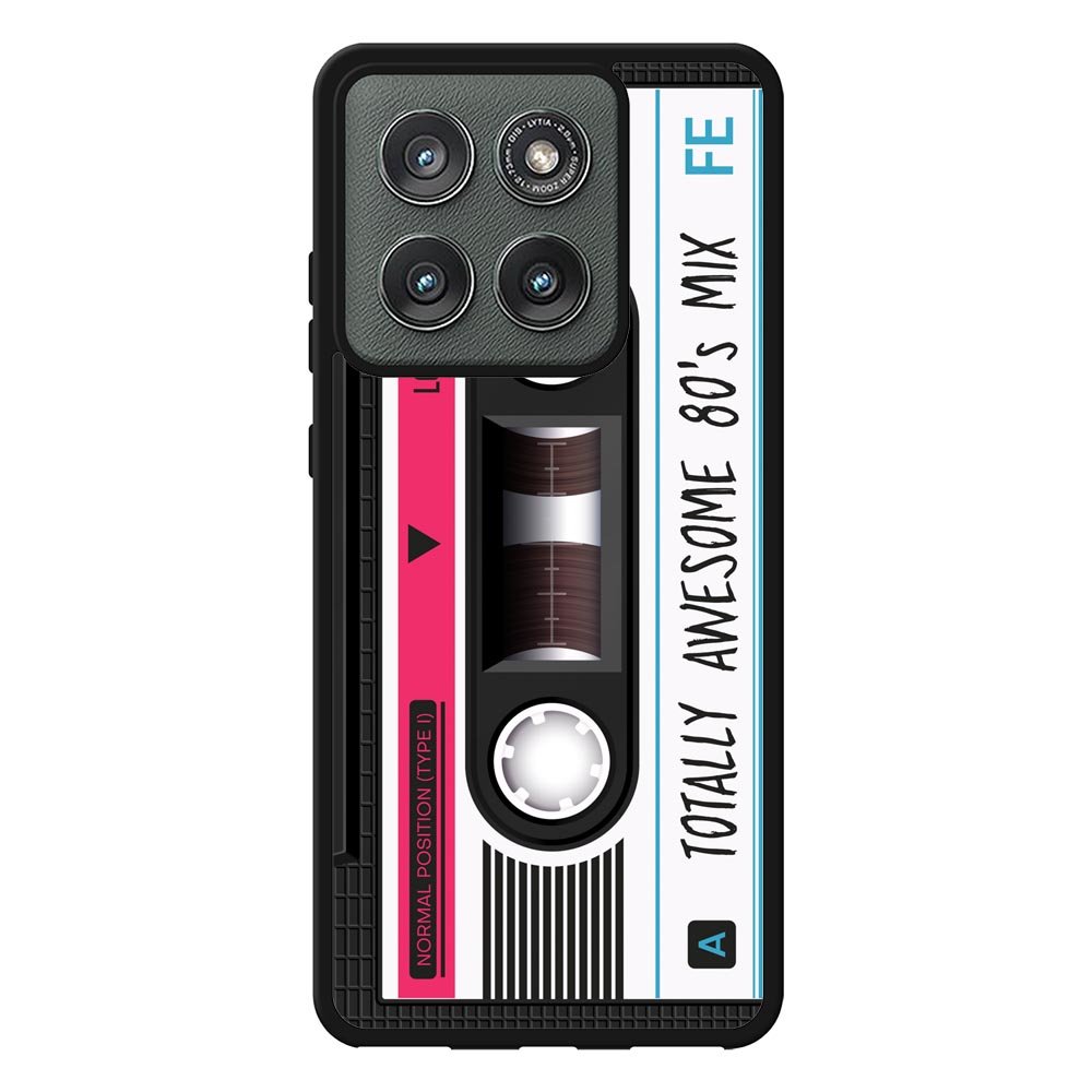 cassette tape pink Motorola Moto Edge 2025 Case OV11190