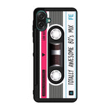 cassette tape pink Samsung Galaxy A07 Case OV11190