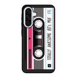 cassette tape pink Samsung Galaxy A36 5G Case RC11190