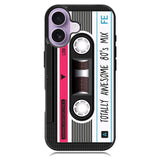 cassette tape pink iPhone 17 Case OV11190