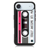 cassette tape pink iPhone 17 Air Case OV11190