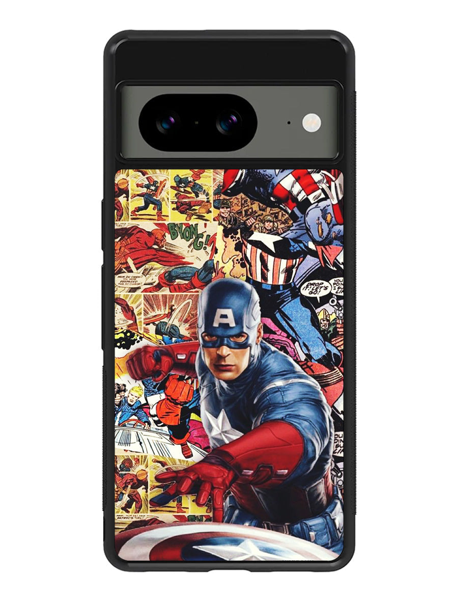 Captain America Google Pixel 8A Case QC11189