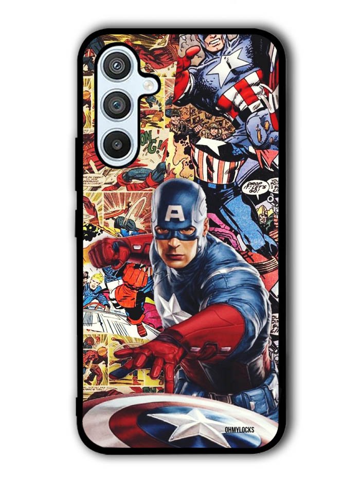Captain America Samsung Galaxy A14 5G Case QC11189
