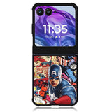 Captain America Motorola Moto Razr Plus 2024 , Moto Razr+ 2024 Case OV11189
