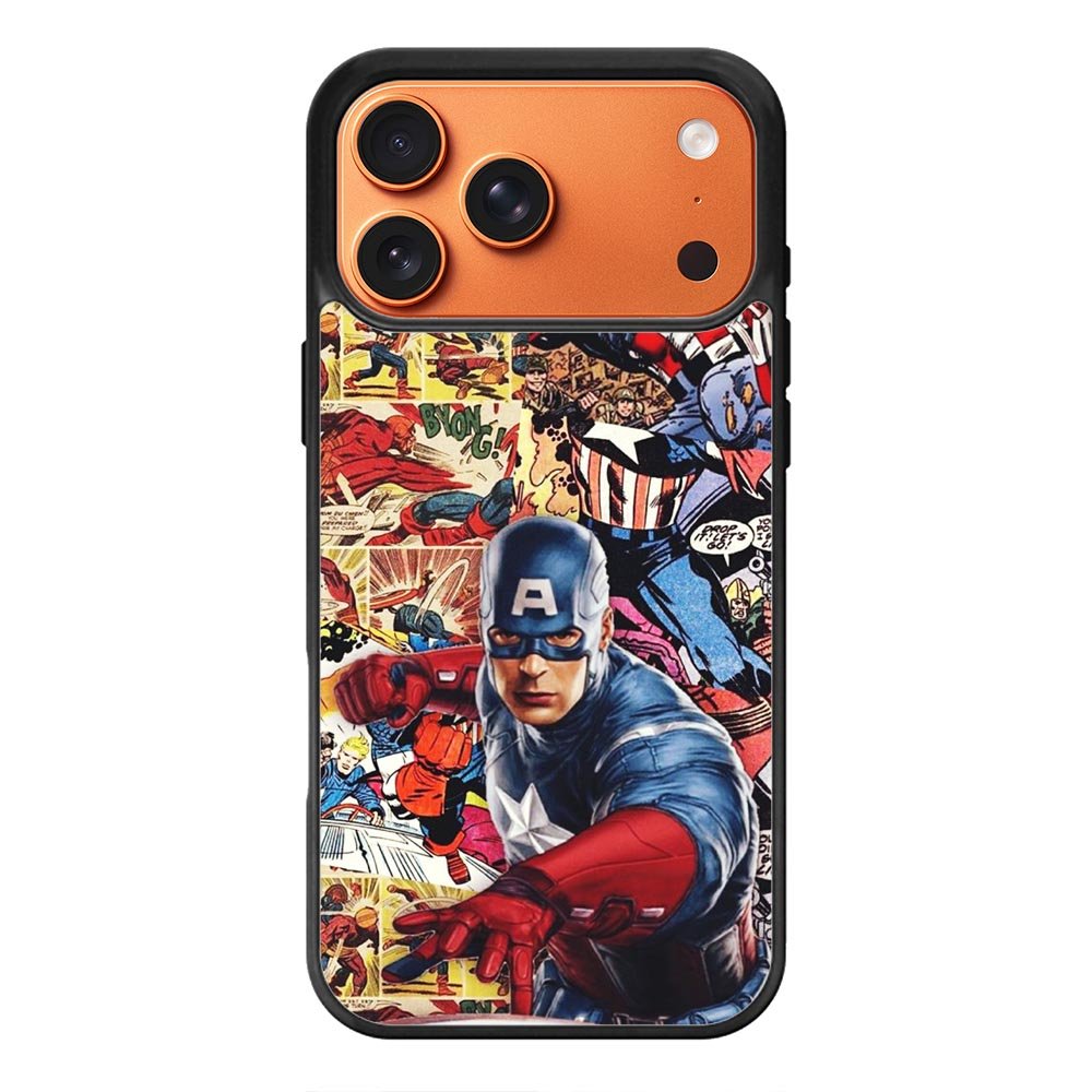 Captain America iPhone 17 Pro Case QC11189