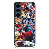 Captain America Samsung Galaxy S25 FE Case OV11189
