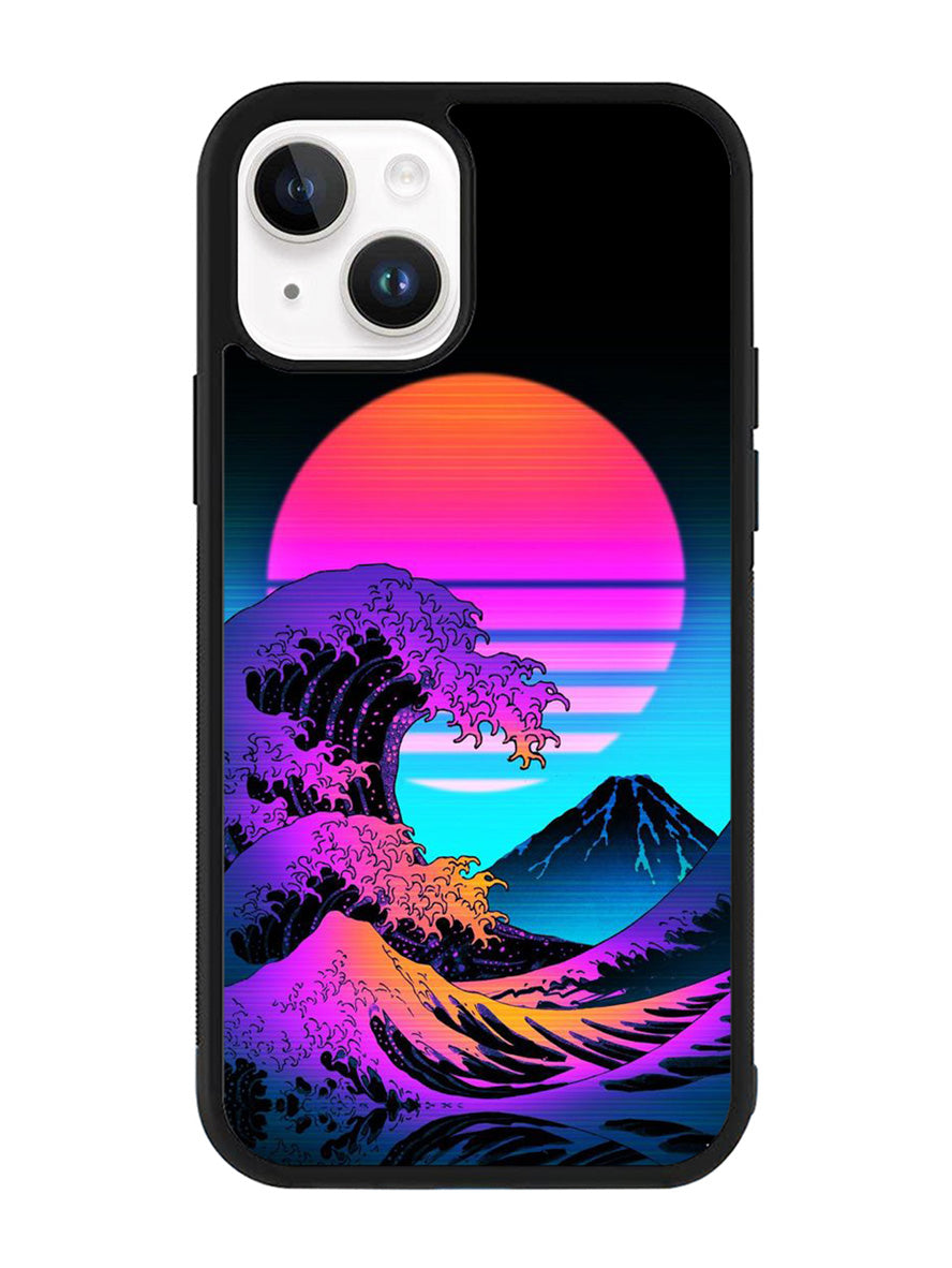 Japanese wave iPhone 14 Case QC11121