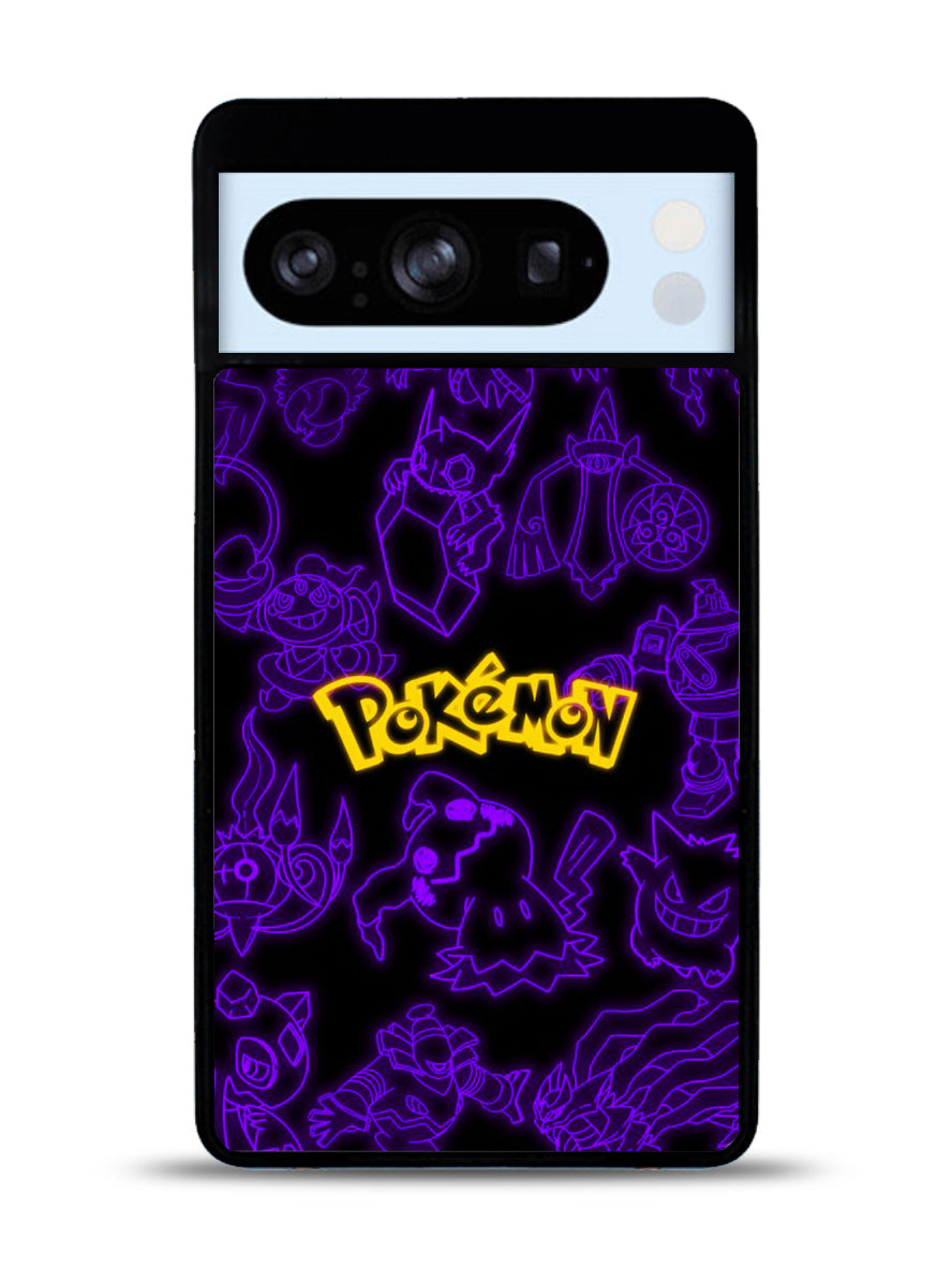 Pokemon light neon Google Pixel 8 Pro Case QC11003