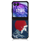 japanese art Motorola Moto Razr Plus 2024 , Moto Razr+ 2024 Case OV10881