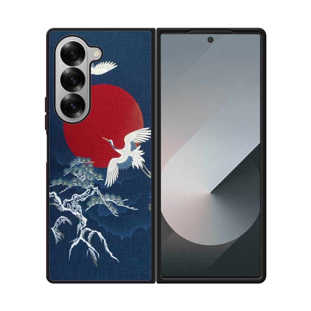 japanese art Samsung Galaxy Z Fold 7 5G Case QC10881