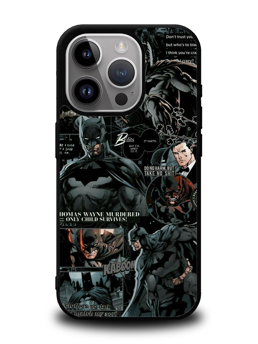 Comic Batman iPhone 16 Pro Max Case QC10918