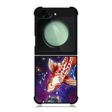 Fish and cat japanese Samsung Galaxy Z Flip 6 5G 2024 Case OV10855