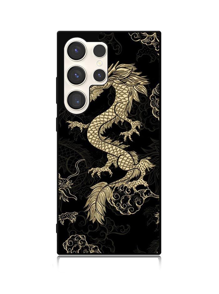 Dragon gold Samsung Galaxy S23 Ultra 5G Case QC10932