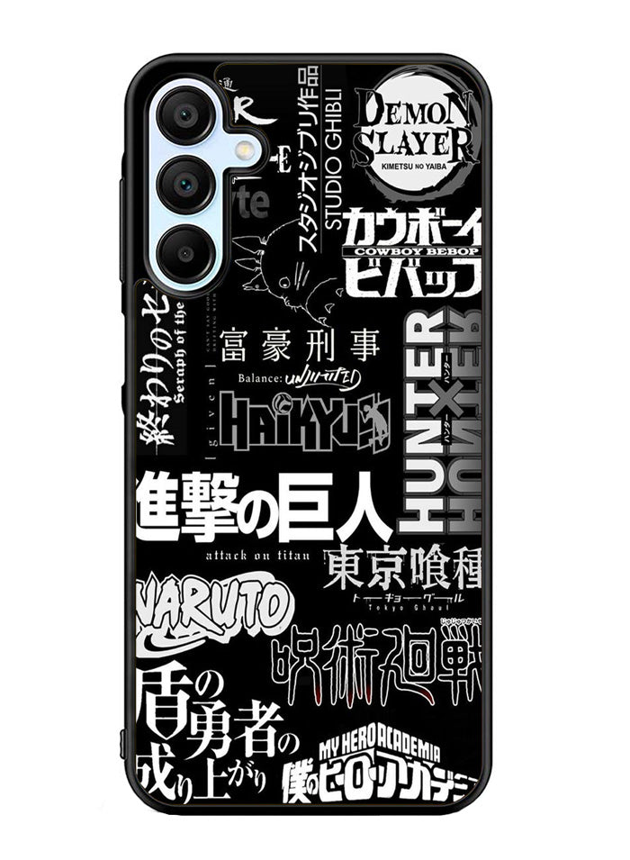 anime pattern Samsung Galaxy A35 5G Case OV10899